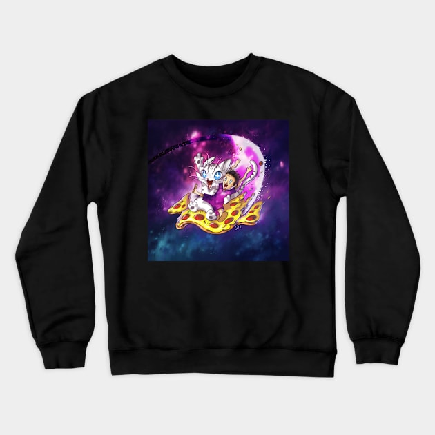 Crossing the Universe Crewneck Sweatshirt by GioGui